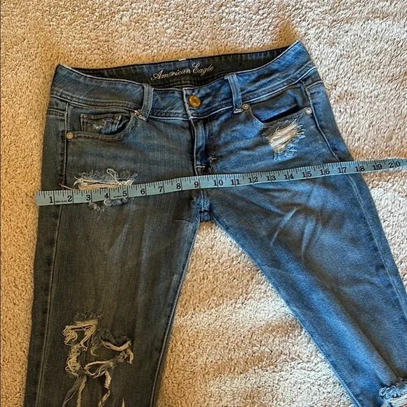 American Eagle Outfitters Blue Boot Cut Jeans - Picture 5 of 11